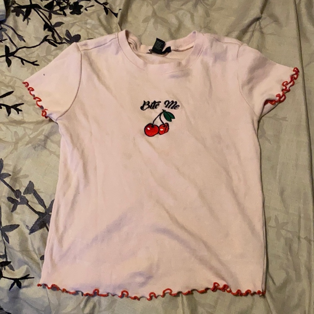 Pink Crop Top